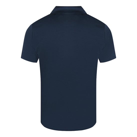 Polo Azul Marino Texturizado De Lyle &amp; Scott - Image 2