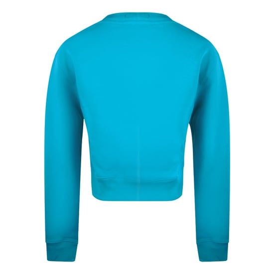 Sudadera Azul Turquesa Con El Logotipo De Moschino Couture - Image 2