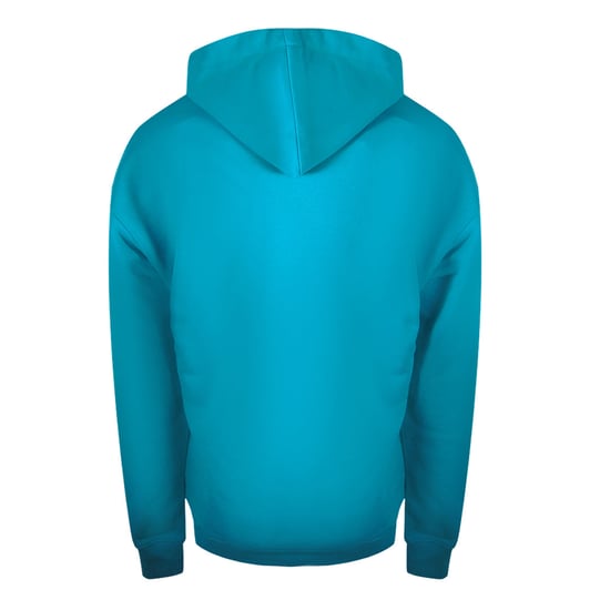 Sudadera Con Capucha Azul Turquesa Con El Logotipo De Moschino Couture - Image 2