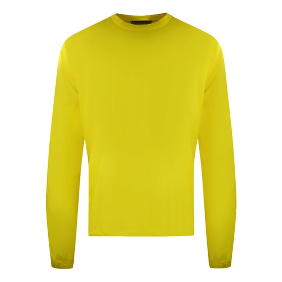 Camiseta Amarilla De Manga Larga Con Logo Grande En La Espalda De Dsquared2 - Image 1