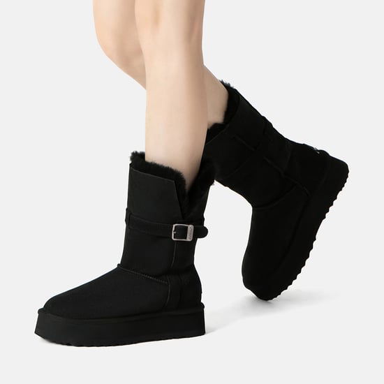 Botas Medias Plataforma Estilo 3 Vías para Mujer EVER AU Australia - Image 2