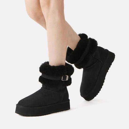 Botas Medias Plataforma Estilo 3 Vías para Mujer EVER AU Australia - Image 3