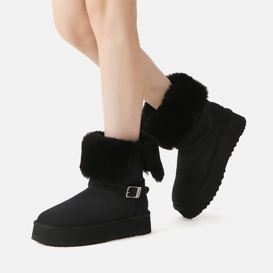 Botas Medias Plataforma Estilo 3 Vías para Mujer EVER AU Australia - Image 4