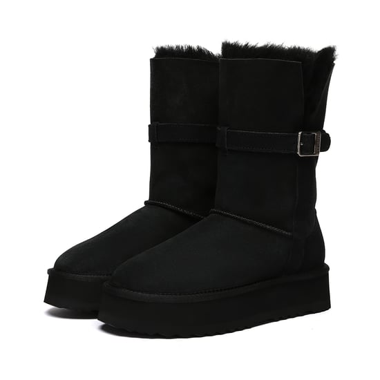 Botas Medias Plataforma Estilo 3 Vías para Mujer EVER AU Australia - Image 6