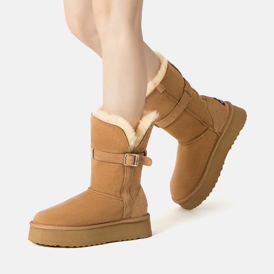 Botas de media caña con plataforma para mujer EVER AU Australia, estilo de cepillo 3-en-1 - Image 2