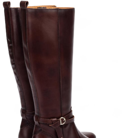 Botas altas hasta la rodilla Pikolinos para mujer en piel marrón Caoba - Daroca - Image 6