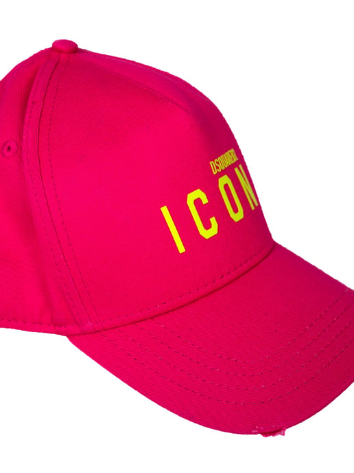 Dsquared2 Gorra de beisbol del hombre rosado - Image 3