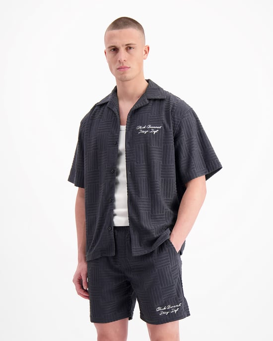 Black Bananas Terry Resort Camisa, - Image 2