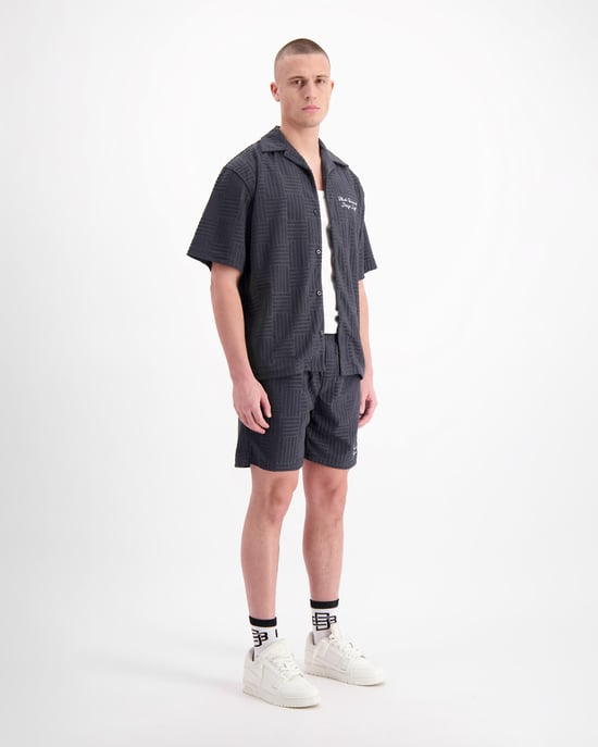 Black Bananas Terry Resort Camisa, - Image 3
