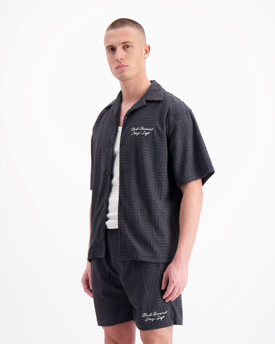 Black Bananas Terry Resort Camisa, - Image 4