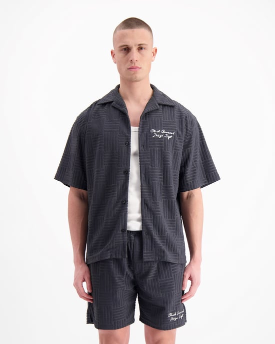 Black Bananas Terry Resort Camisa, - Image 6
