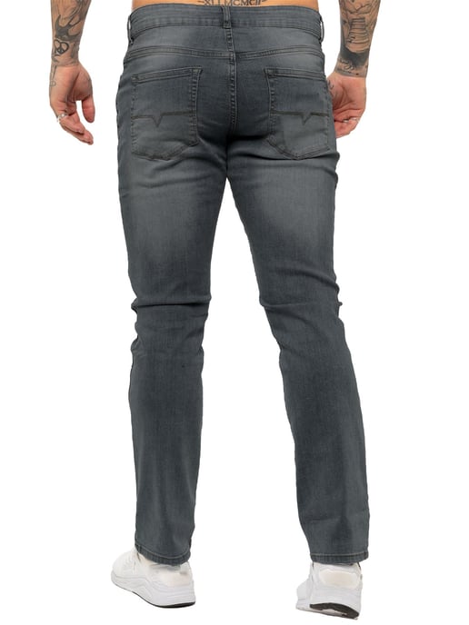 Kruze | Vaqueros elásticos de pierna recta para hombre - Image 3