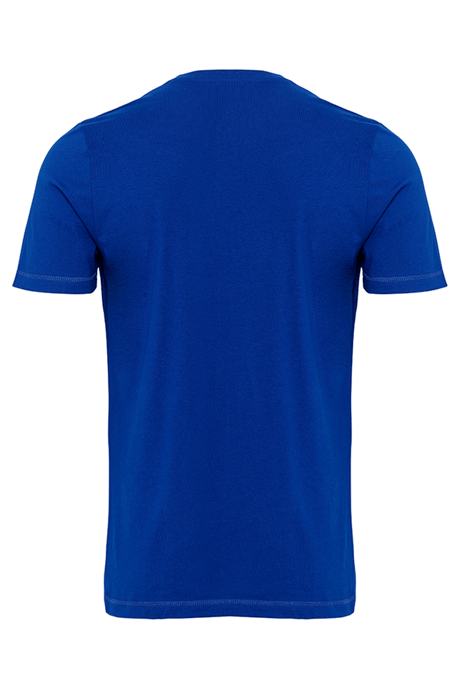 Camiseta básica orgánica - Azul - Image 5