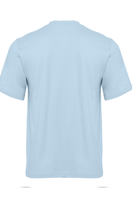 Camiseta básica orgánica - Azul claro - Image 6