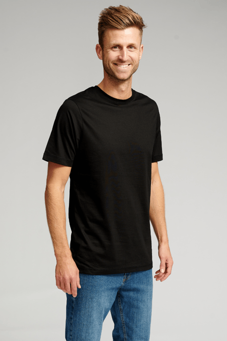 Camiseta básica orgánica - negro - Image 3