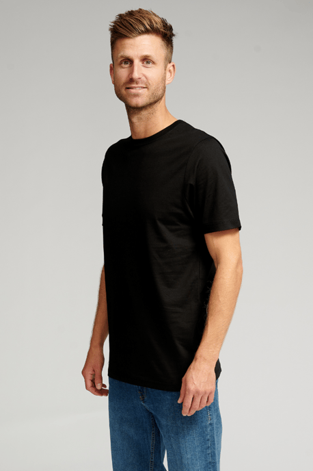 Camiseta básica orgánica - negro - Image 4