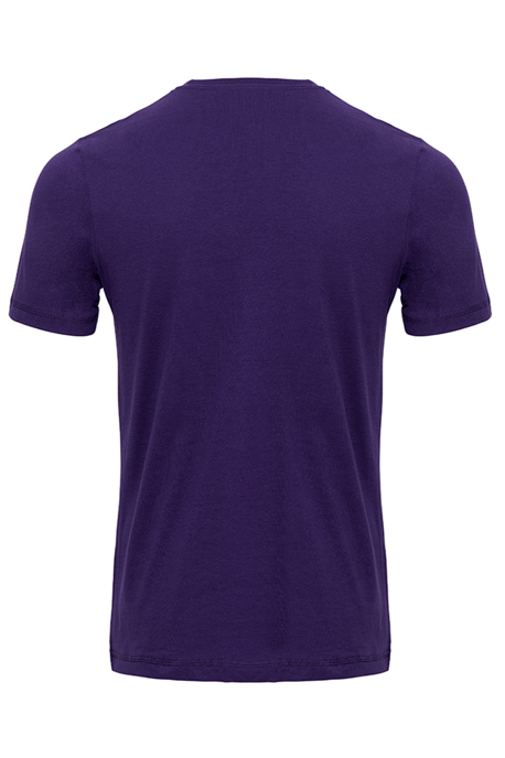 Camiseta básica orgánica - Morado - Image 4