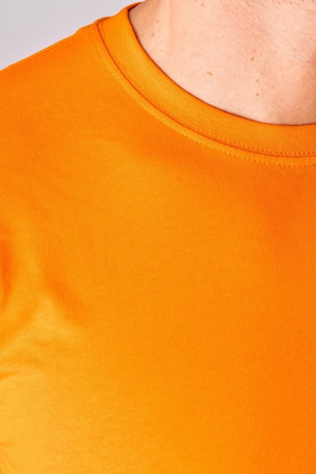 Camiseta básica orgánica - Naranja - Image 3