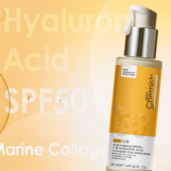 skinChemists Crema Hidratante Diurna Antienvejecimiento SPF 50 con 1% de Ácido Hialurónico Pack Dúo de 50 ml x 2 - Image 5
