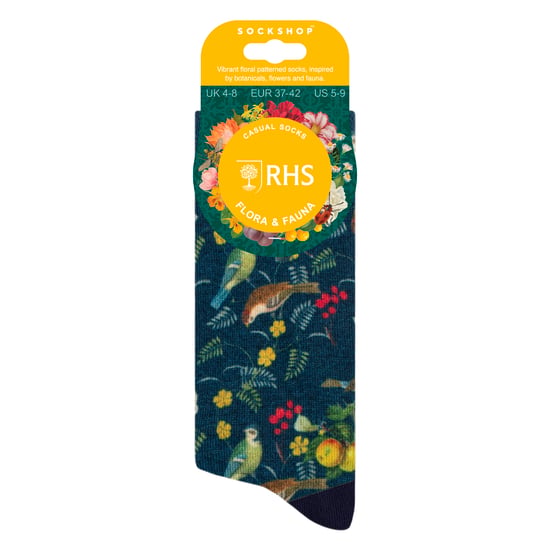 Calcetines de Mujer Originales | Calcetines Divertidos con Patrón Floral Colorido 4-7 UK - Image 2