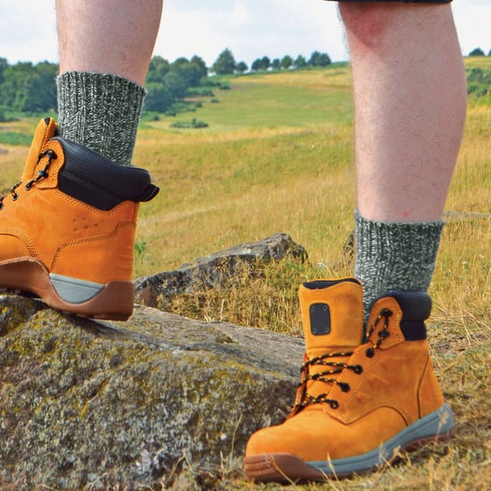 Paquete de 3 pares de calcetines para hombre de lana 100% acanalados con refuerzo en el talón y la punta. - Image 4