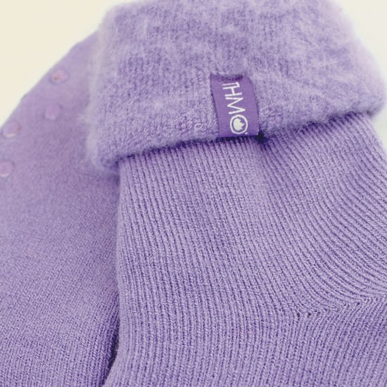 1 Paquete de Calcetines de Cama para Mujeres con Forro de Piel Suave - Image 3
