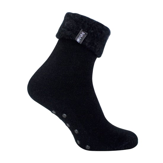 1 Paquete de Calcetines de Cama para Hombre con Forro de Felpa Suave - Image 1