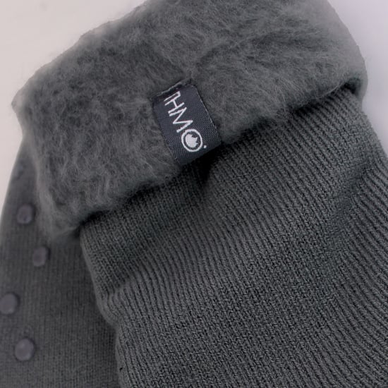1 Paquete de Calcetines de Cama para Hombre con Forro de Felpa Suave - Image 3