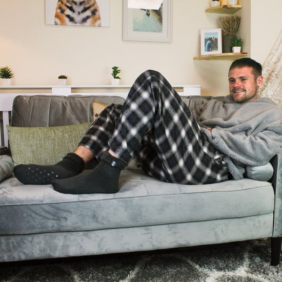 1 Paquete de Calcetines de Cama para Hombre con Forro de Felpa Suave - Image 4