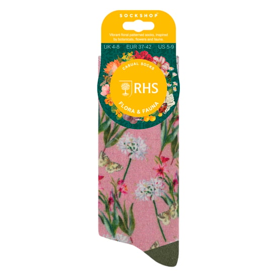 Calcetines de Novelty para Dama | Calcetines Divertidos de Coloridos Patrones Florales 4-7 Reino Unido - Image 2