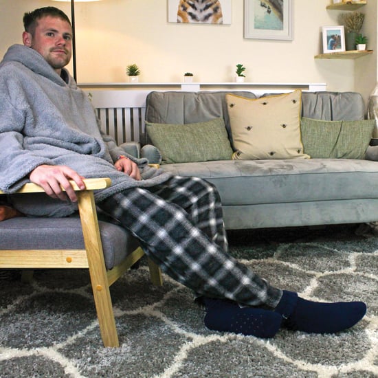 1 Paquete de Calcetines de Cama para Hombre con Forro Suave de Pluch - Image 4
