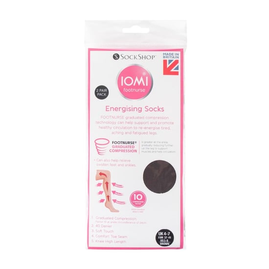 Calcetines de Compresión Graduada para Unisex de 40 Denier – Calcetines Energizantes (4 PARES) - Image 2