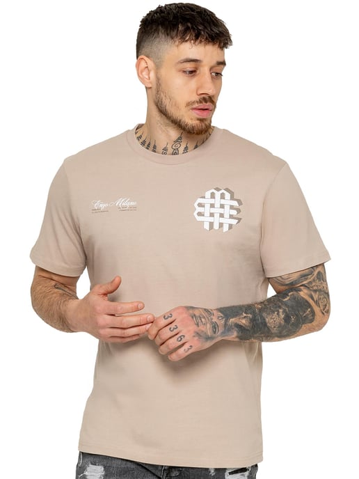 Enzo Milano | Conjunto de camiseta estampada y pantalón corto para hombre - Image 3