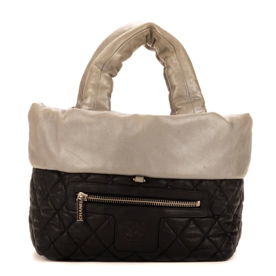 Chanel Cocoon Reversible en Plata Piel de becerro - Image 1