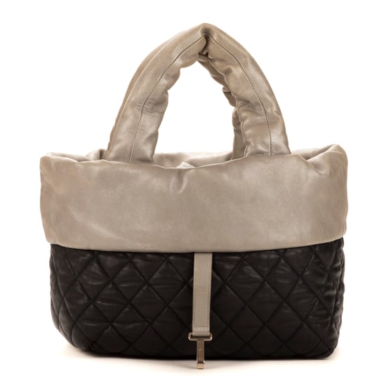 Chanel Cocoon Reversible en Plata Piel de becerro - Image 4