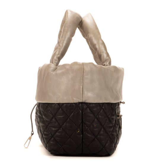 Chanel Cocoon Reversible en Plata Piel de becerro - Image 5