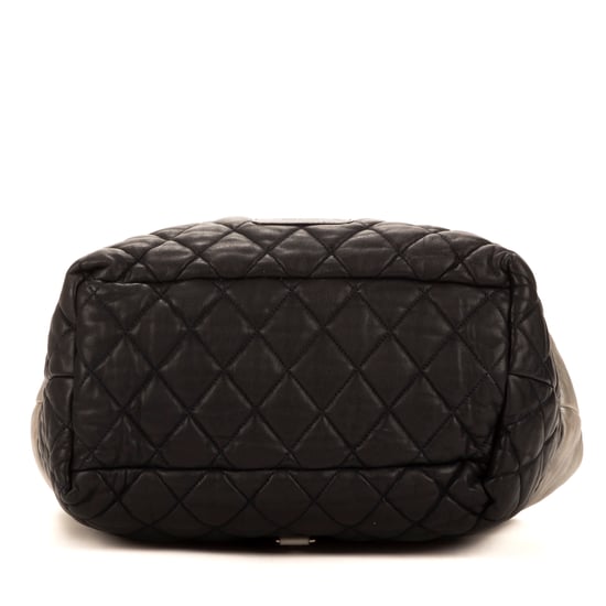 Chanel Cocoon Reversible en Plata Piel de becerro - Image 6