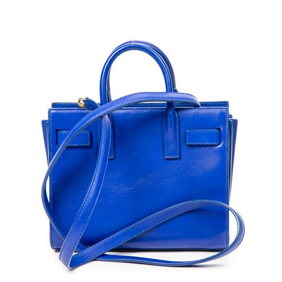 Yves Saint Laurent Nano Sac de Jour en Azul Real Piel de becerro - Image 5