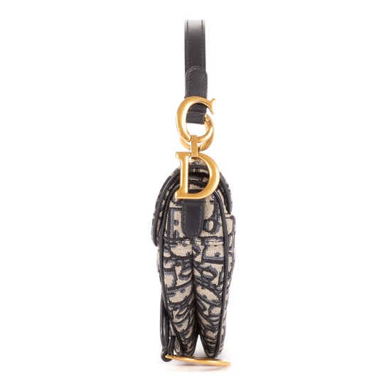 Dior Saddle Pouch  en Armada Lienzo - Image 3