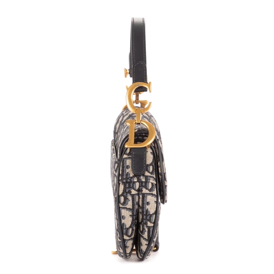 Dior Saddle Pouch  en Armada Lienzo - Image 5