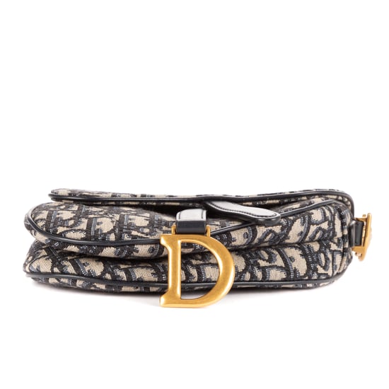 Dior Saddle Pouch  en Armada Lienzo - Image 6