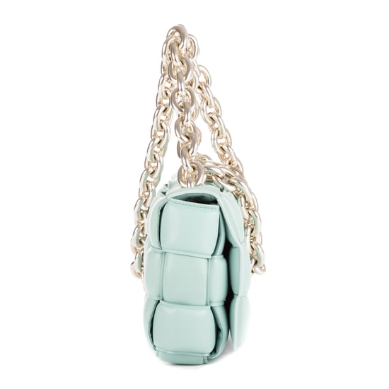 Bottega Veneta Chain Cassette  en Azul pálido Piel de becerro - Image 5