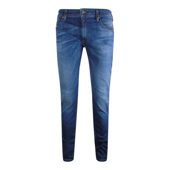 Pantalones Vaqueros Azules Con Insignia Marrón Diesel Thommer-x - Image 1