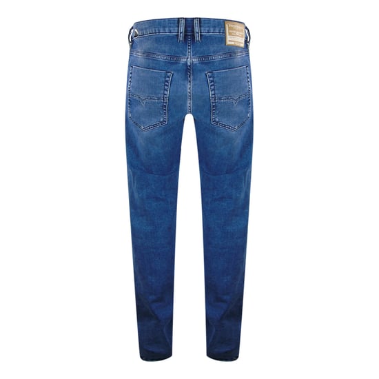 Pantalones Vaqueros Azules Con Insignia Marrón Diesel Tepphar-x - Image 2