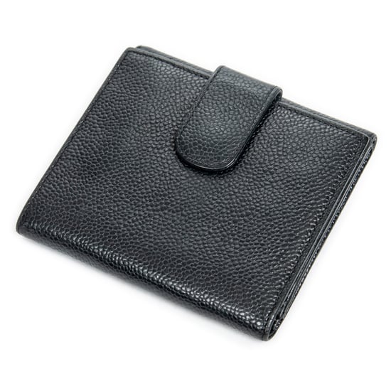 Chanel Timeless Compact Bifold Wallet  en Negro Piel de becerro - Image 2