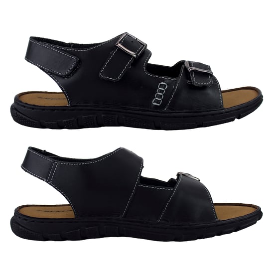 Sandalias de cuero para hombre para el verano en la playa - Image 3