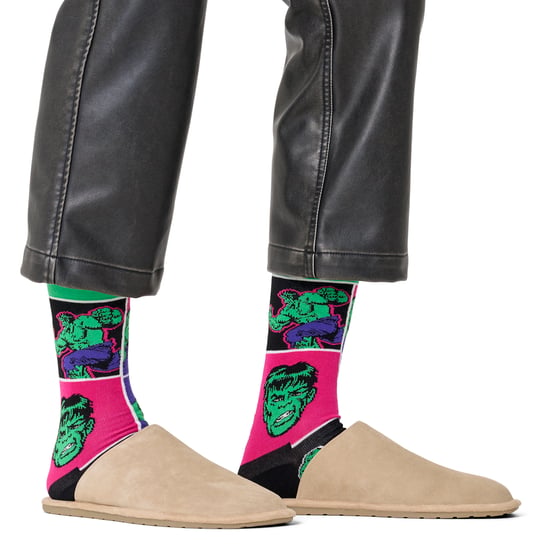 Calcetines de novedad Marvel The Hulk para hombres | Idea de regalo - Image 3