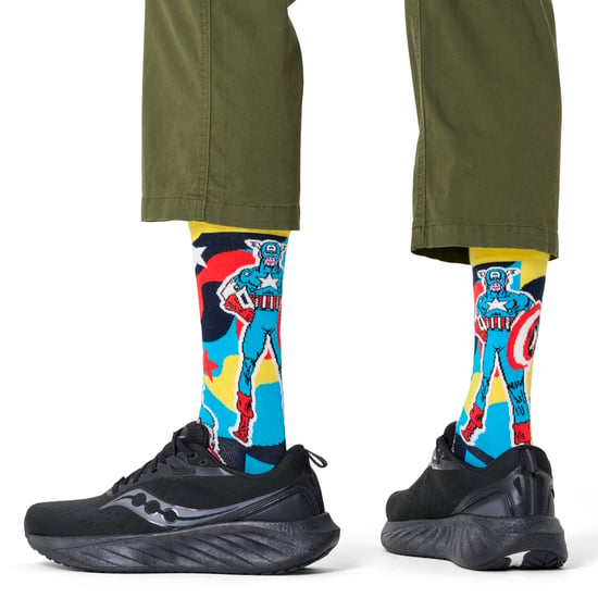 Calcetines de Novela de Capitán América para Hombres | Idea de Regalo - Image 3