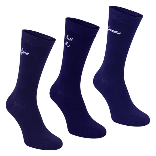 4 Pares de Calcetines de Boda para Padrinos de Novio y Mejor Hombre - Image 3