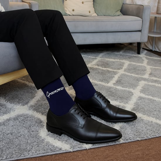 4 Pares de Calcetines de Boda para Padrinos de Novio y Mejor Hombre - Image 5